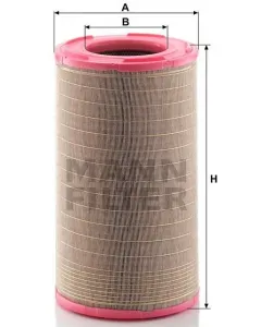 Air filter insert
