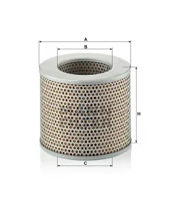 C 1574 air filter element