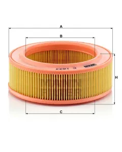 C 1833 air filter element