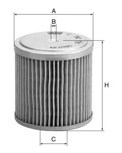 C 711/2 air filter element