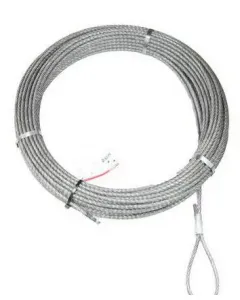 Forestry winch rope