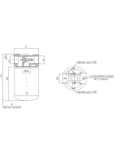SA 8040 Filtr powietrza