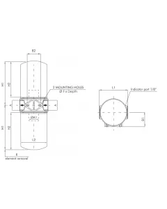FA130000BB7S00 filter head for suction filter