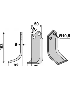 Milling blade
