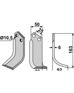 Milling blades