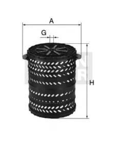 H 34 1390 kit liquid filter element