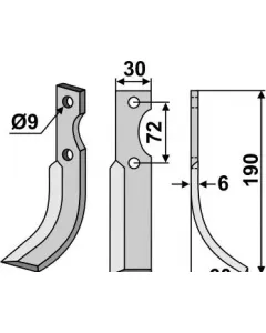 Milling blades