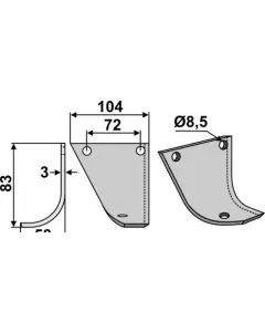 Milling blade