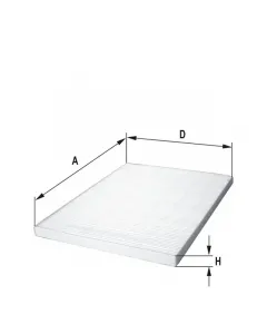 Elemento de filtro interior HC7026