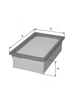 HC7190 interior filter element