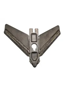 Stubble cultivator wings