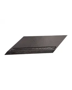 Left-hand welding tip with carbide inserts and recharging.