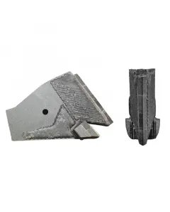 Cultivator ploughshares