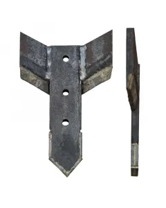 Cultivator ploughshares