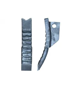 Cultivator ploughshares