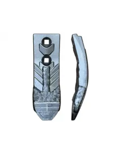 Cultivator ploughshares