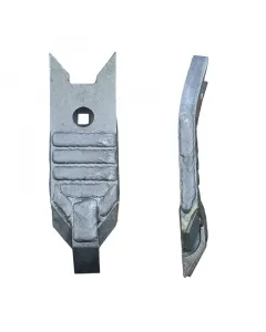 Cultivator ploughshares