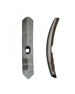 Cultivator ploughshares