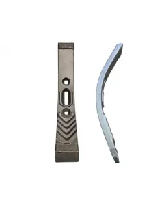 Cultivator ploughshares