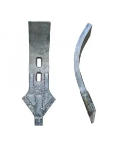 Cultivator ploughshares