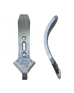 Cultivator ploughshares