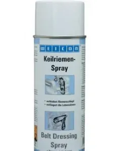 V-belt spray