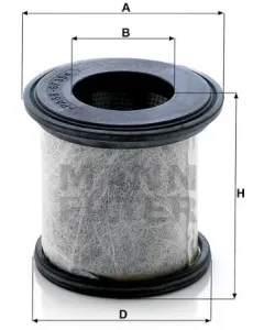 LC 7002 oil separator element