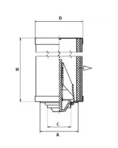 LC 9007 Ölabscheiderelement