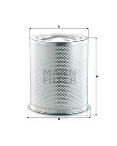 LE 38 002 x air oil element (star folded)