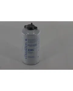 FUEL FILTER WATER SEPARATOR SPIN-ON TWIST&DRAIN P551026