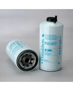 FUEL FILTER WATER SEPARATOR SPIN-ON TWIST&DRAIN P551077