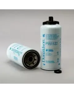 FUEL FILTER WATER SEPARATOR SPIN-ON TWIST&DRAIN P551122