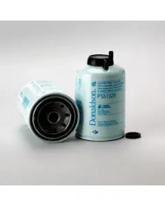 FUEL FILTER WATER SEPARATOR SPIN-ON TWIST&DRAIN P551329