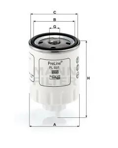 Fuel exchange filters