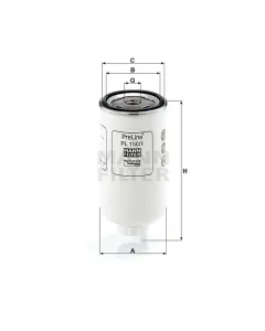 PL 150/1 fuel filter spinon (pre -filter)
