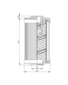 R130G06C Hydraulikfilterelement (Rücklauffilter)