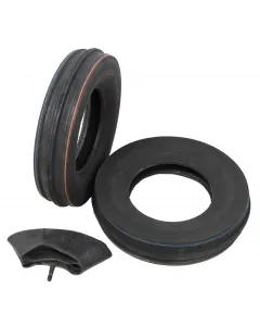 Matériel agricole : Pneus avec chambres à air Attention : Inclure la chambre à air !!! Pneus R 3.50x8 R-MS