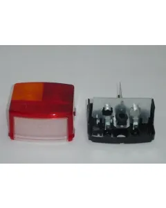Three-chamber lamp