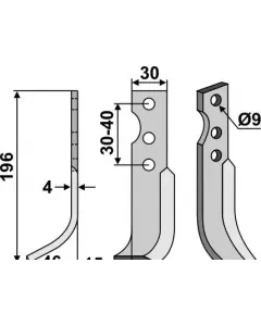 Milling blade