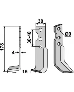 Milling blade