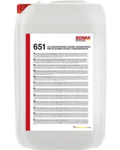 Sonax rim cleaner Sauer concentrate - 25 LTR