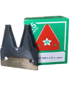 Sickle section mower blade