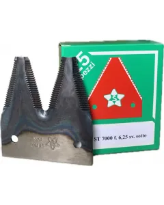 Sickle section mower blade