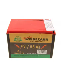 Electric fence battery