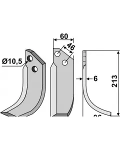 Milling blades