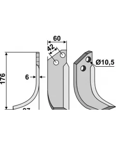 Milling blade