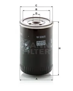 Oil filter insert