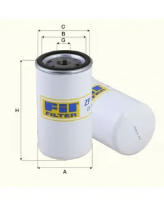 ZP550 Ölfilter SpinOn