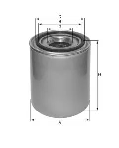 ZP572/1 oil filter spinon
